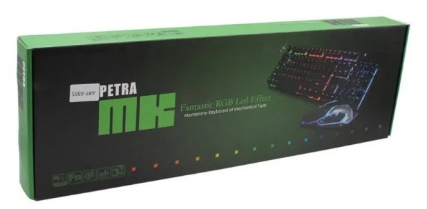 

Комплект проводной Petra MK1 mouse (6965)
