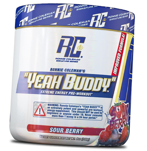 

Yeah Buddy Ronnie Coleman 240г Кислая ягода (11159002)