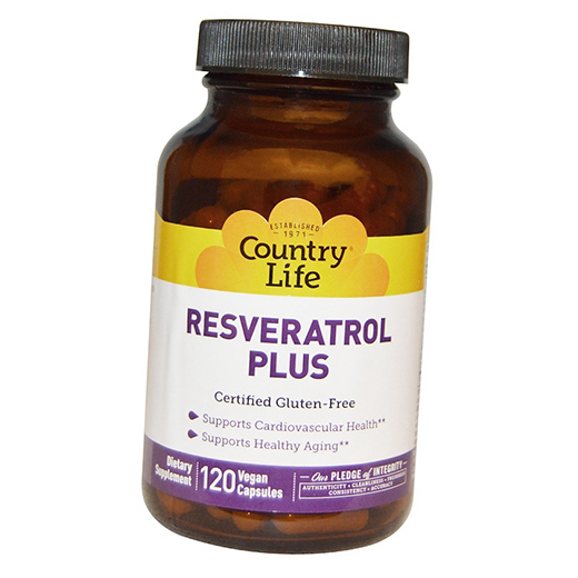 

Антиоксидант Country Life Resveratrol Plus 120вегкапс (70124001)