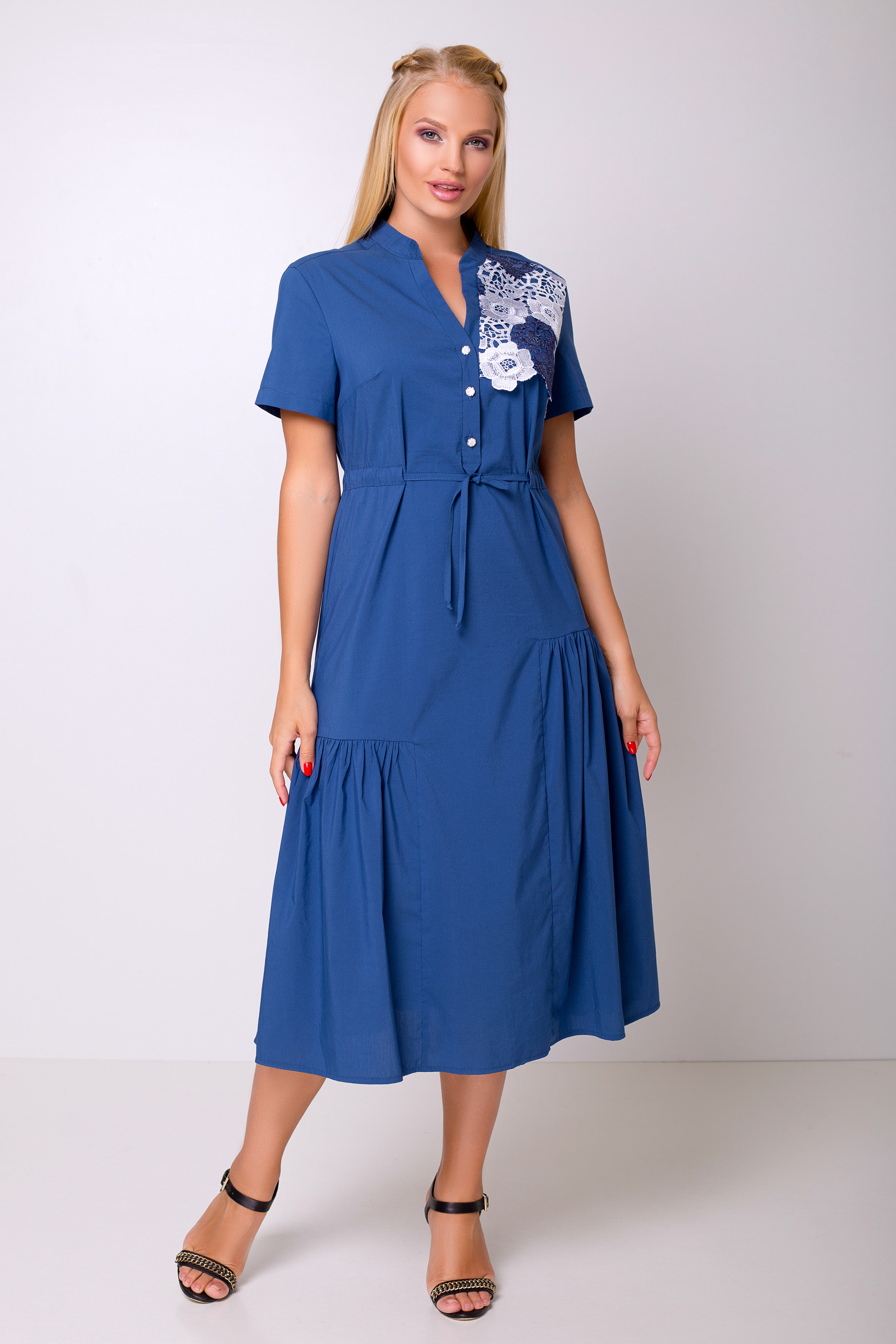 

Платье "Барлетта" (джинсовый цвет) 50 (XL)