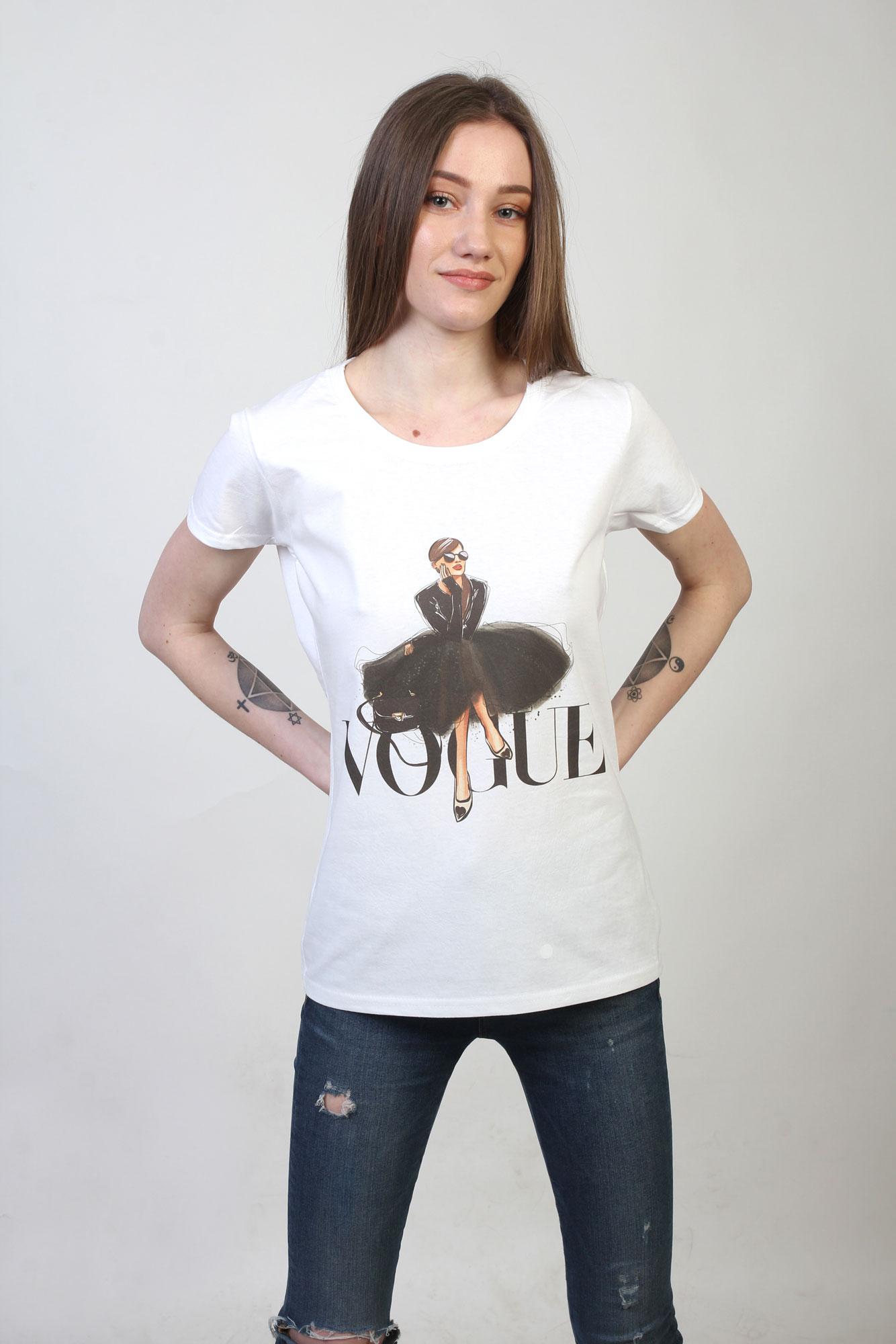 

Футболка женская Black Dress Vogue, 3co (XXL)