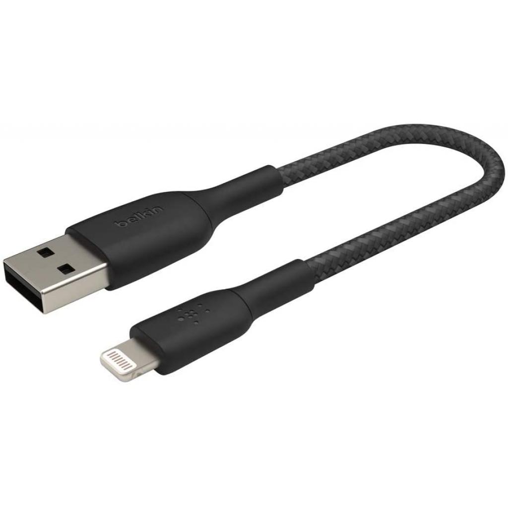 

Дата кабель USB 2.0 AM to Lightning 0.15m black Belkin