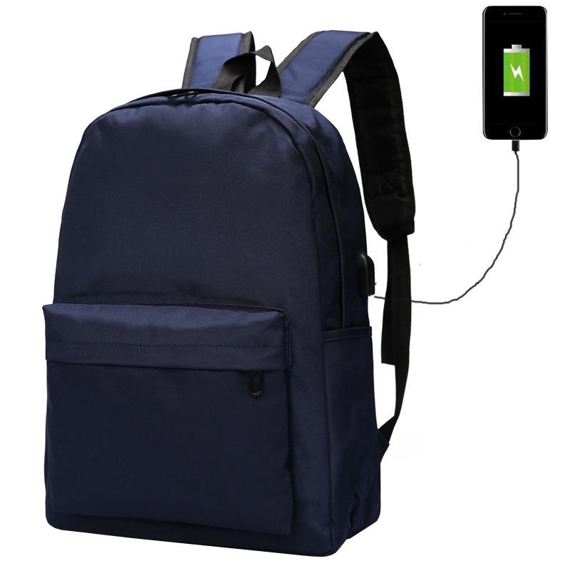 

Мужской рюкзак Augur USB Blue