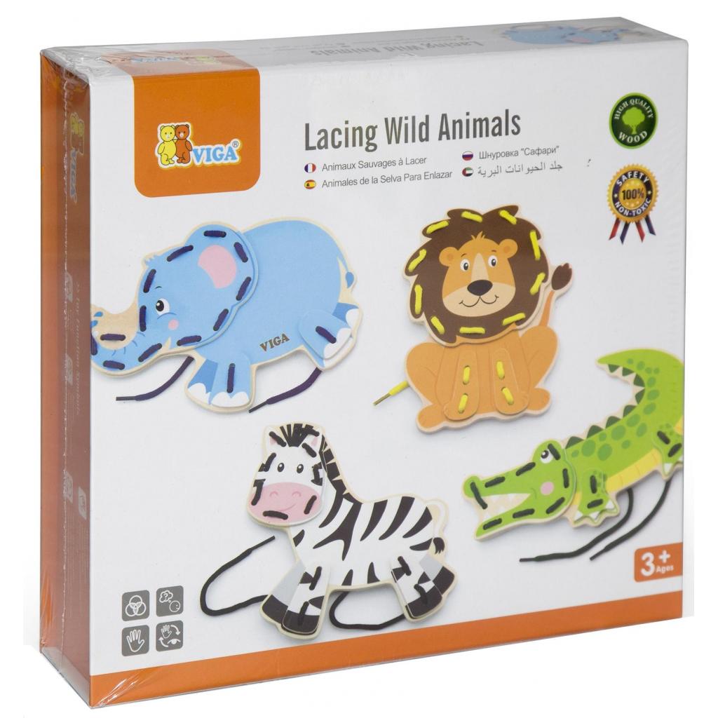 

Развивающая игрушка Viga Toys Дикие животные (51326)