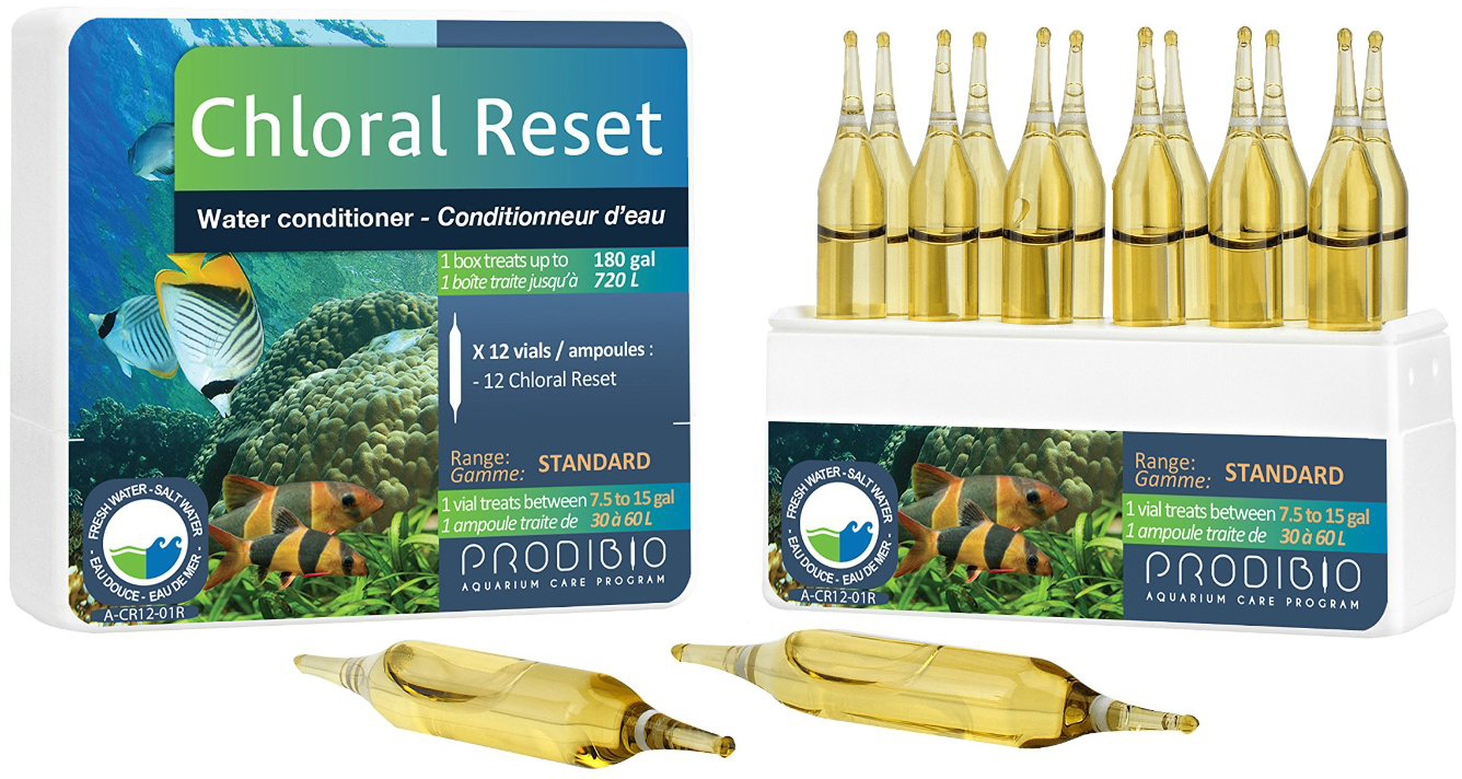 

Кондиционер для водопроводной воды Prodibio Chloral Reset 30 ампул (3594200005035)