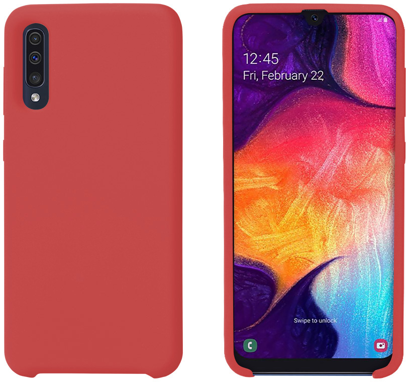 

Панель Intaleo Velvet для Samsung Galaxy A50 Red