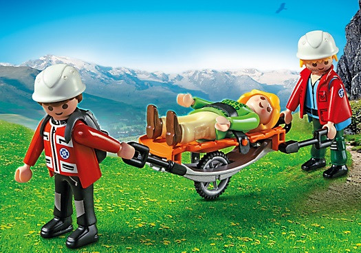 

Конструктор Playmobil Спасатели с носилками (5430)