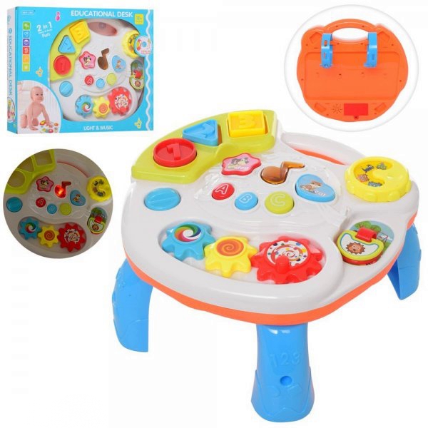 

Игровой музыкальный развивающий центр-столик 2в1 ( 3901 , 3903)