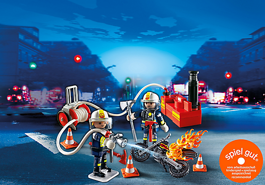 

Конструктор Playmobil Пожарники с водяным насосом (5365)