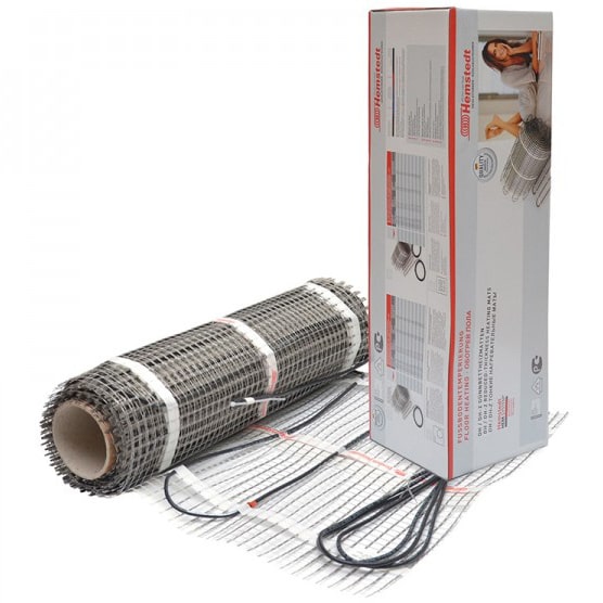 

Теплый пол Hemstedt двухжильный нагревательный мат DH 600W 4,0 м²