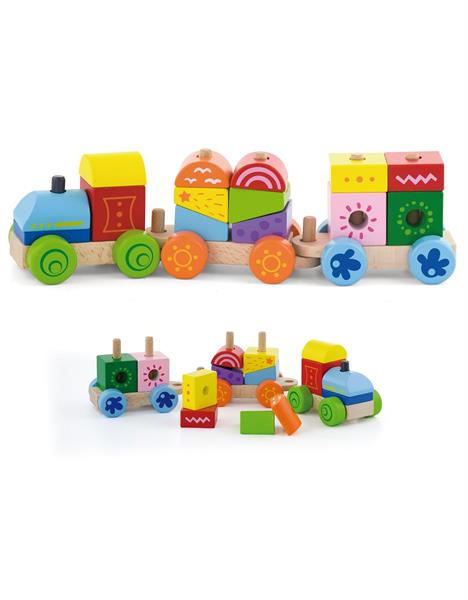 

Конструктор Viga Toys Поезд 50534