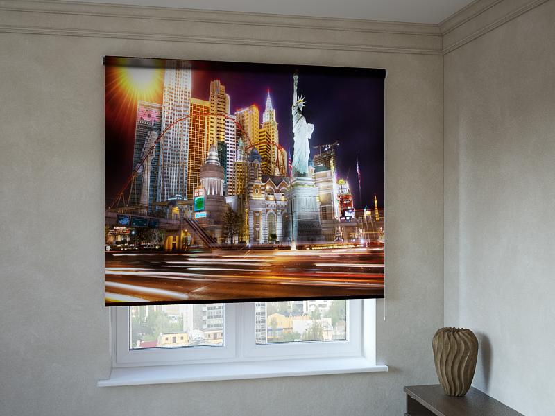 

Рулонные фотошторы Print-Market с фотопечатью архитектура (3491)