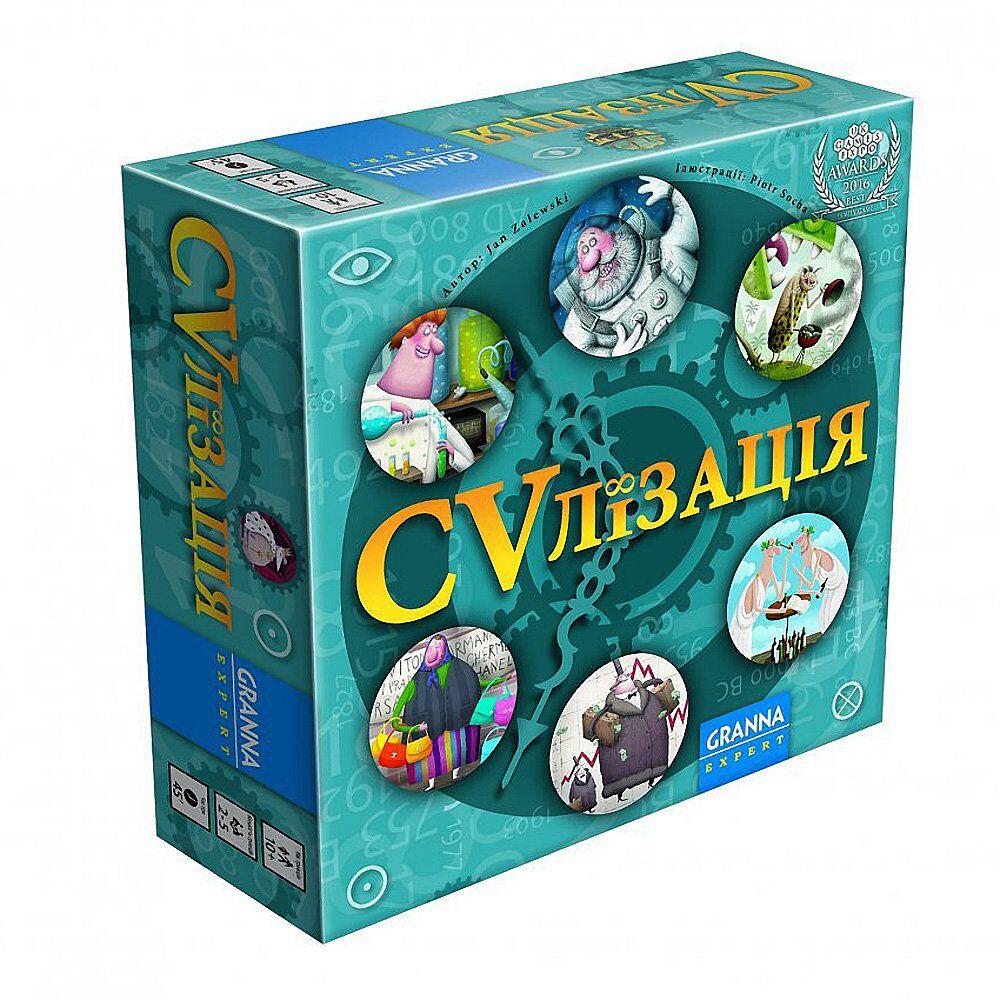

Настольная игра CVлизация от 10 лет на украинском языке CVlizations Granna
