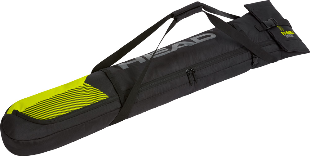 

Чехол для лыж HEAD Single Skibag Short 383940 Черный с желтым (724794256572)