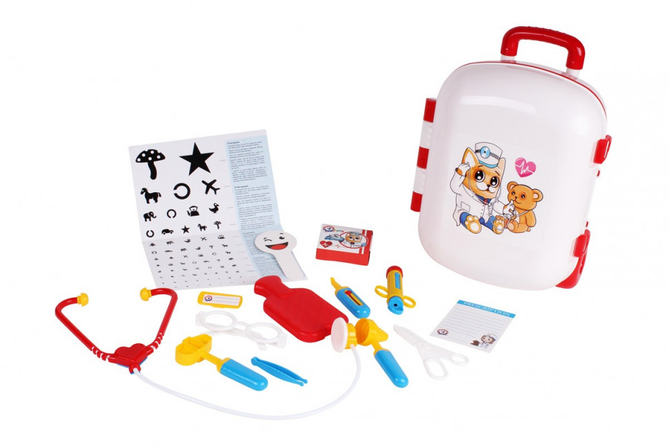 

Детский медицинский чемодан «Doctor's kit» Технок с набором инструментов (RT4753TXK)
