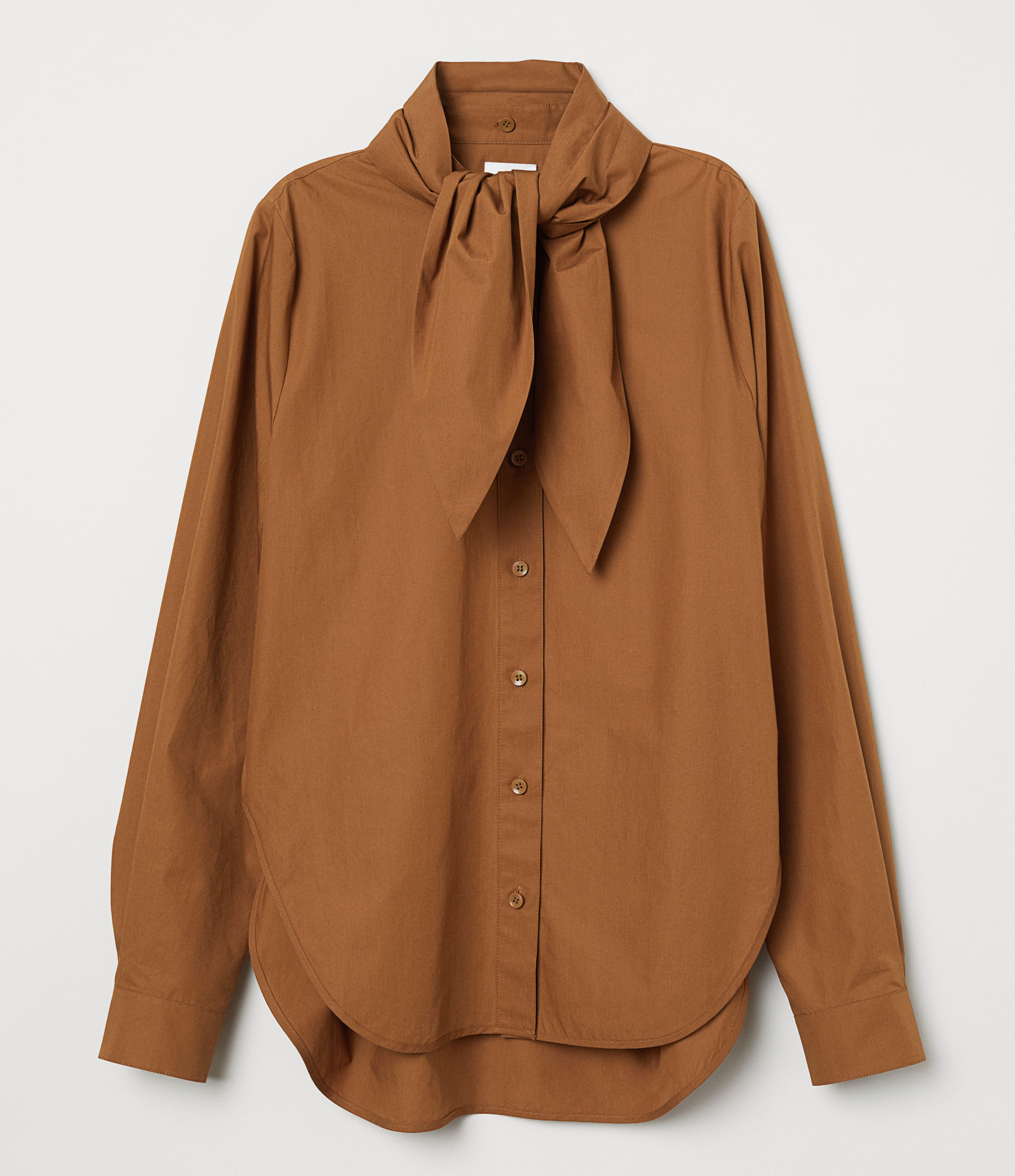 

Рубашка H&M Studio 060687114 44 Коричневая