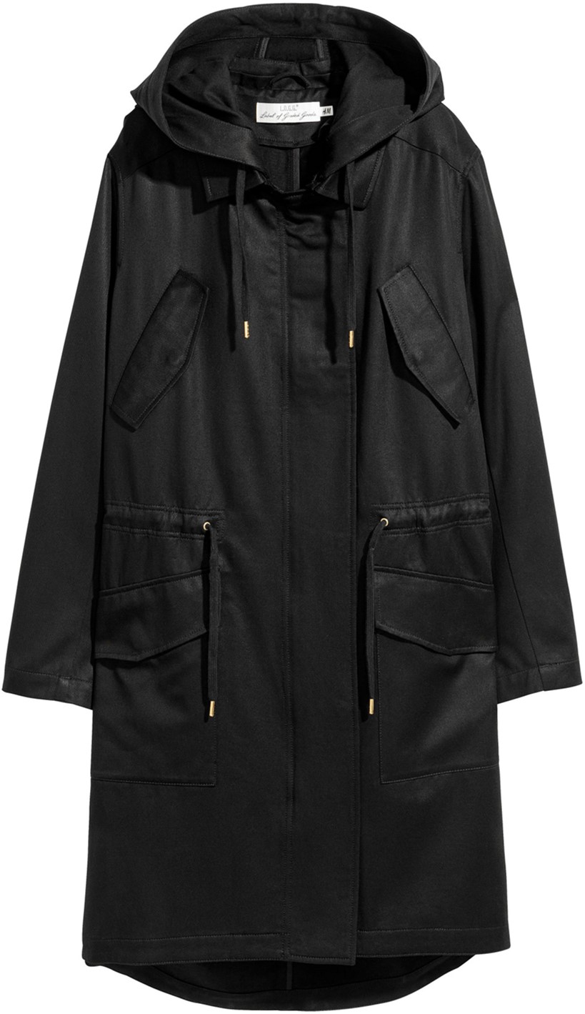 

Парка H&M 0505418 36 Черная