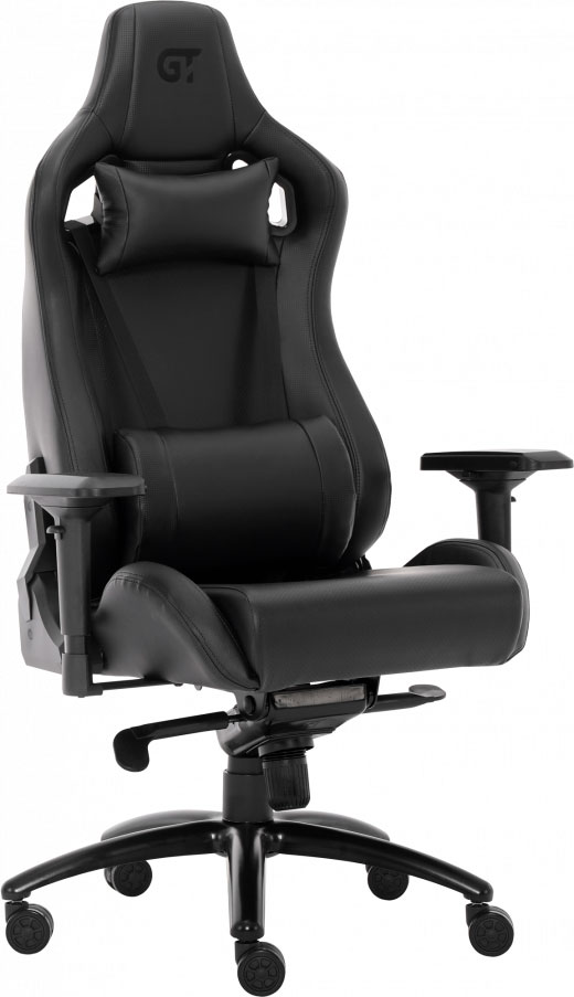 

Кресло геймерское GT RACER X-0814 Black/Carbon Black