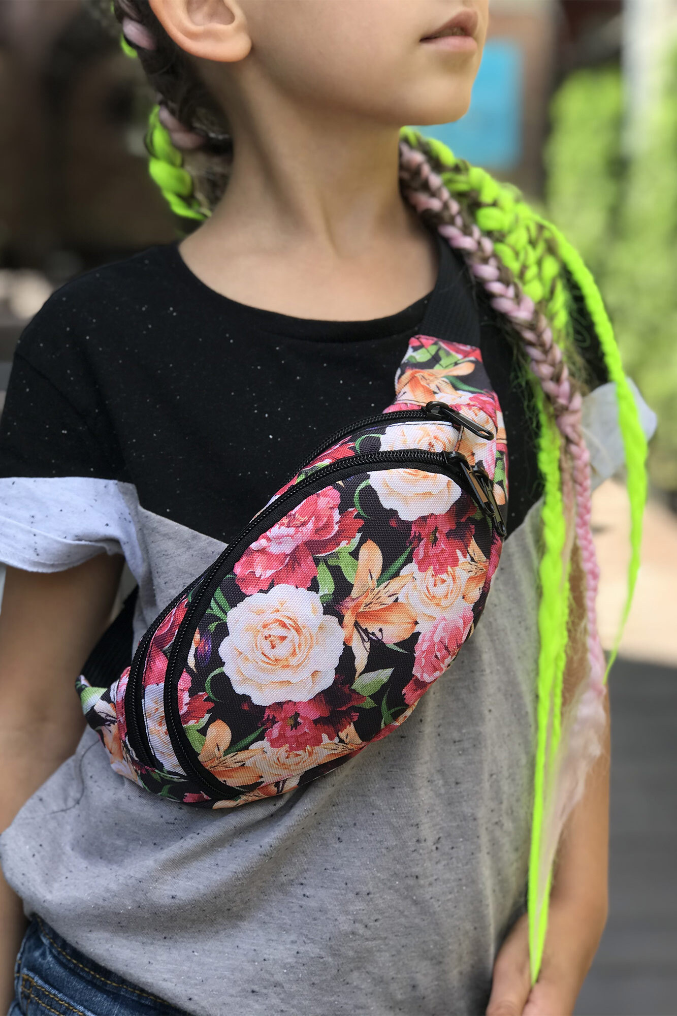 

Детская Mamakazala бананка Oval kids Multi-Color