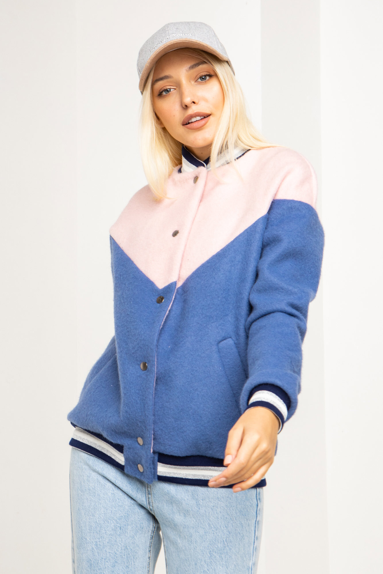 

Бомбер Garne PLUM 4XL Синий