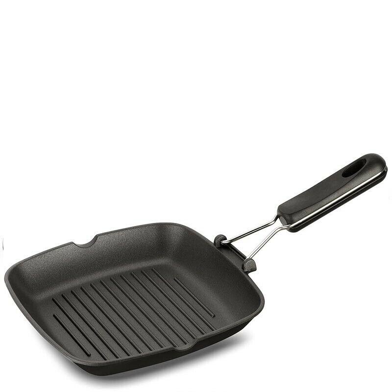 

Сковорода-гриль Lagostina Easy Grill, 25x25 см, алюминий, черный