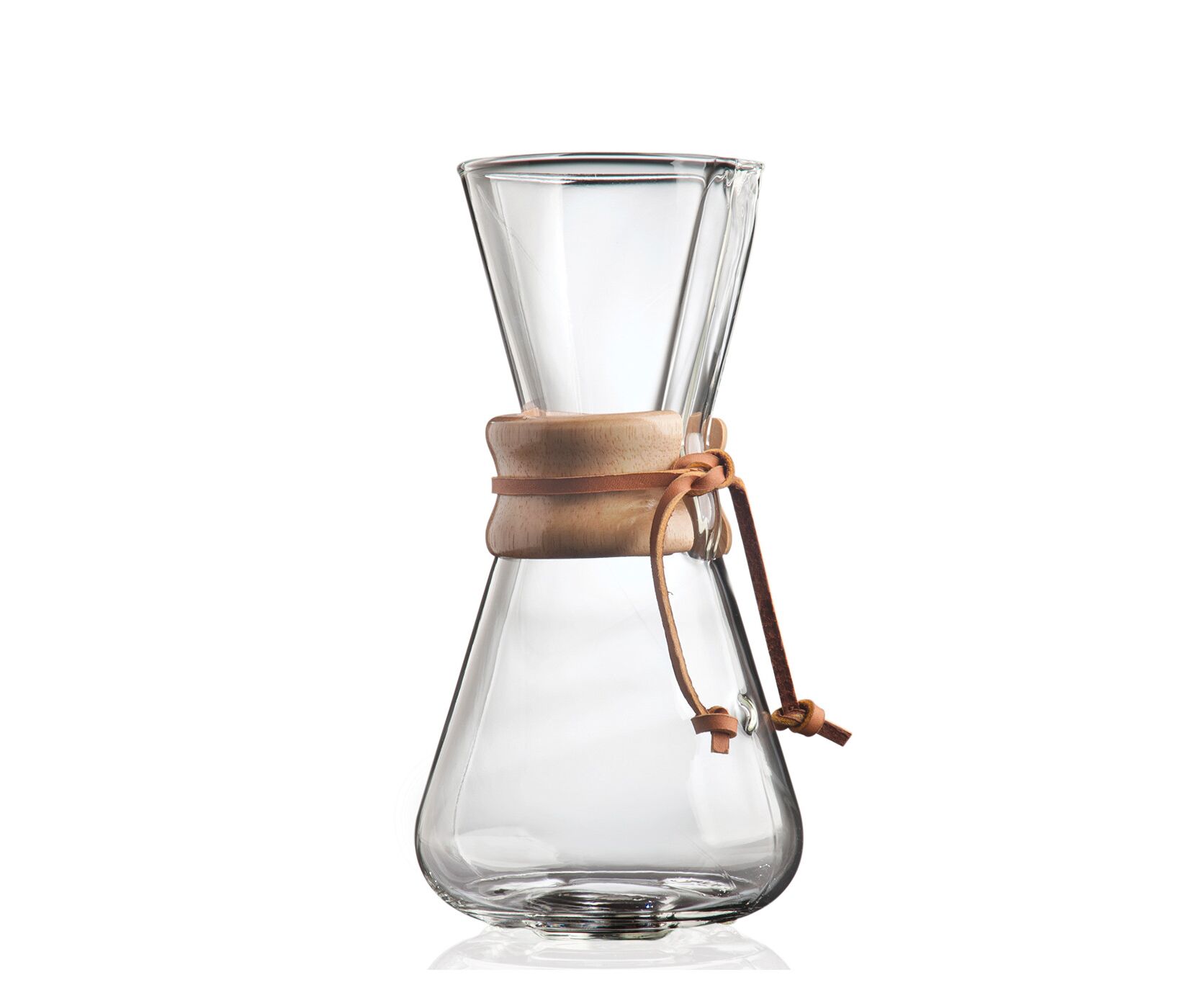 

Заварник для кофе Chemex Classic 3 cups 450 мл стеклянный