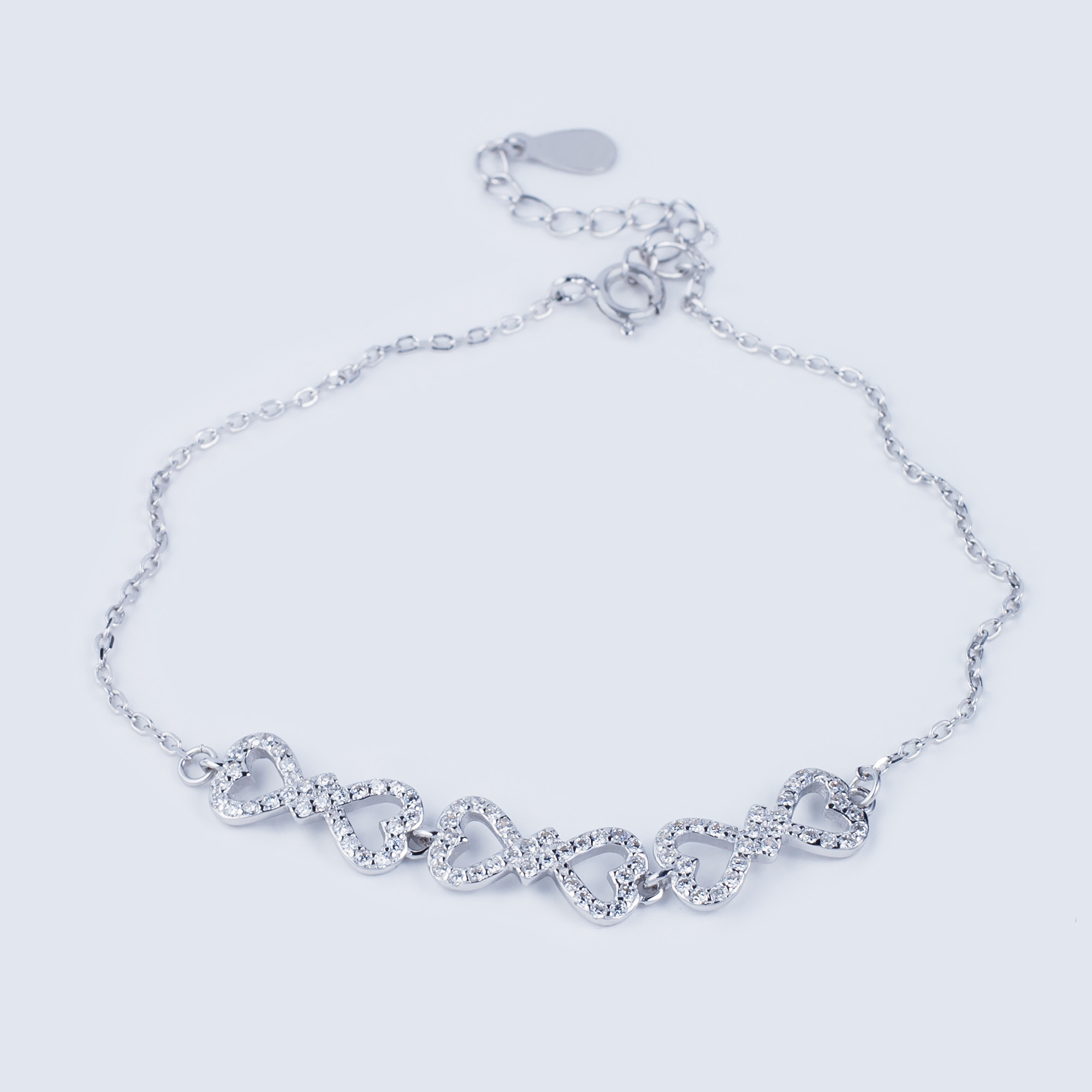 

Браслет TOP Silver размер 18,0 2,28 г 550039б