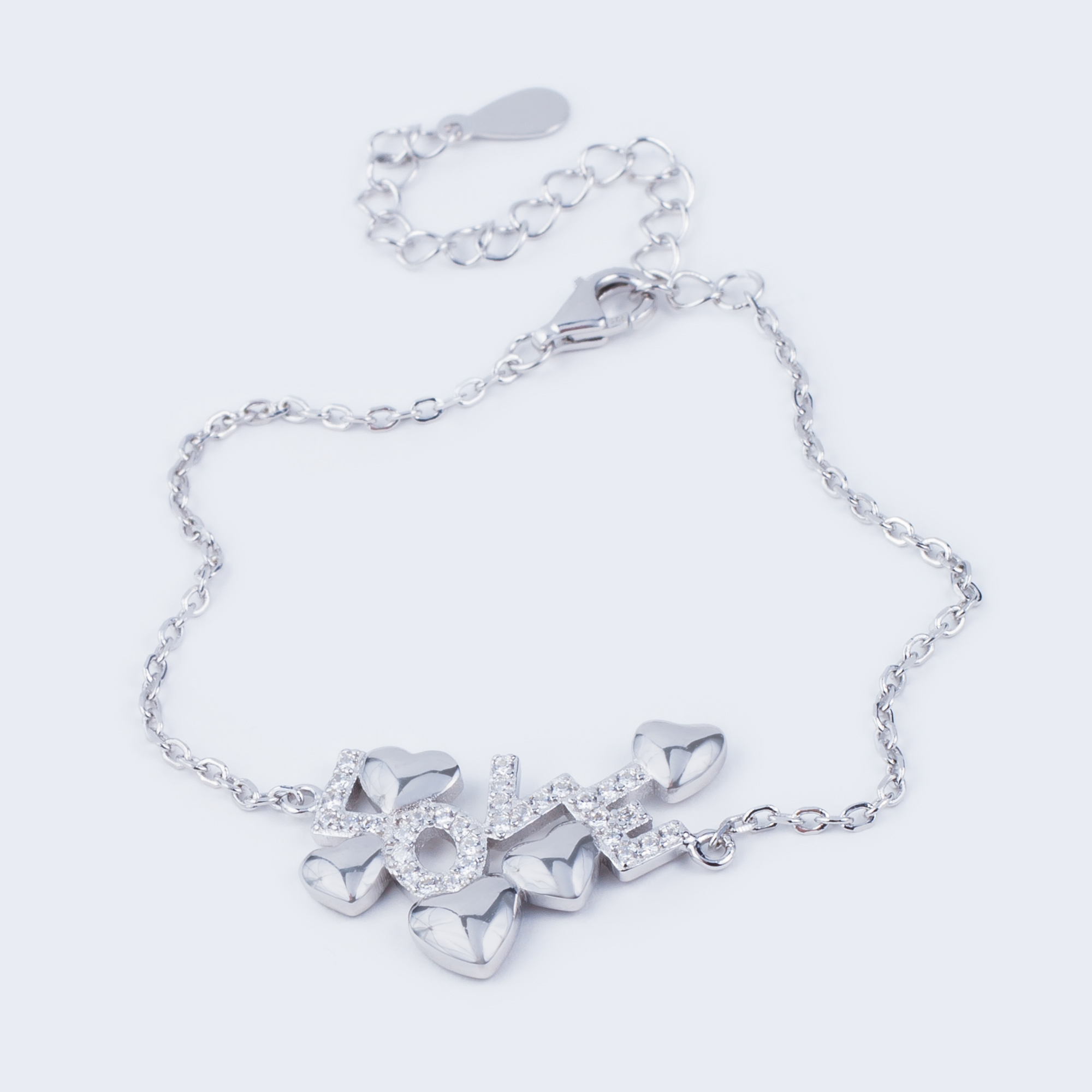 

Браслет TOP Silver размер 15,0 2,90 г 550036б