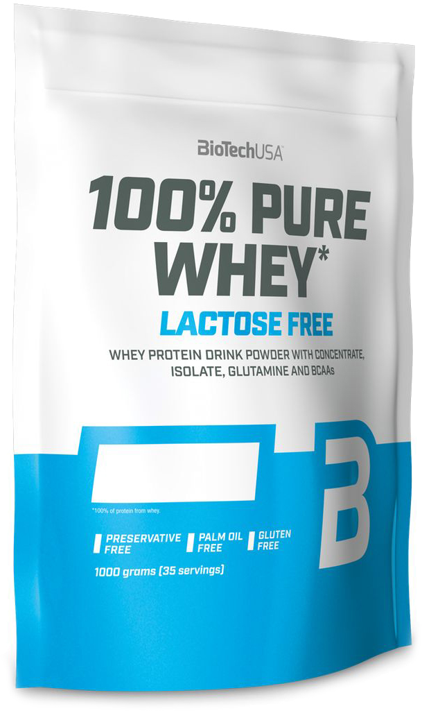 

Протеин Biotech 100% Pure Whey Lactose Free 1000 г Клубника (5999076231812)