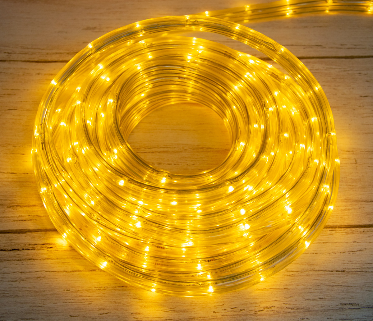

Светодиодная новогодняя гирлянда на 8 метров Xmas Rope Light WW Теплый желтый, новорічна гірлянда на ялинку (1008091-White-2)