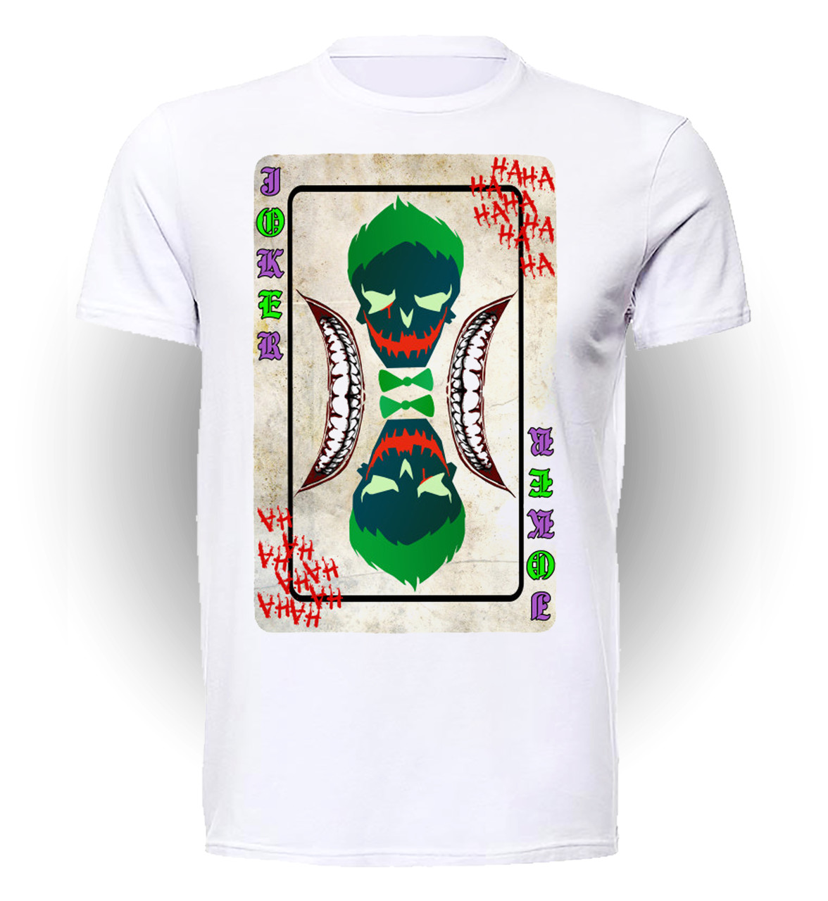 

Футболка GeekLand Отряд Самоубийц Suicide Squad Jokers card SS.01.060 (FU21SS.01.060/boy-176)