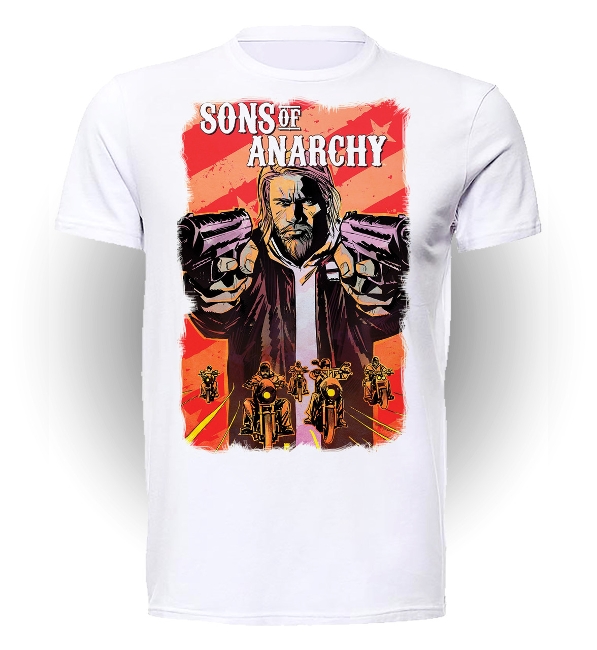 

Футболка GeekLand Сыны Анархии Sons of Anarchy guns SA.01.007 (FU21SA.01.007/boy-152)