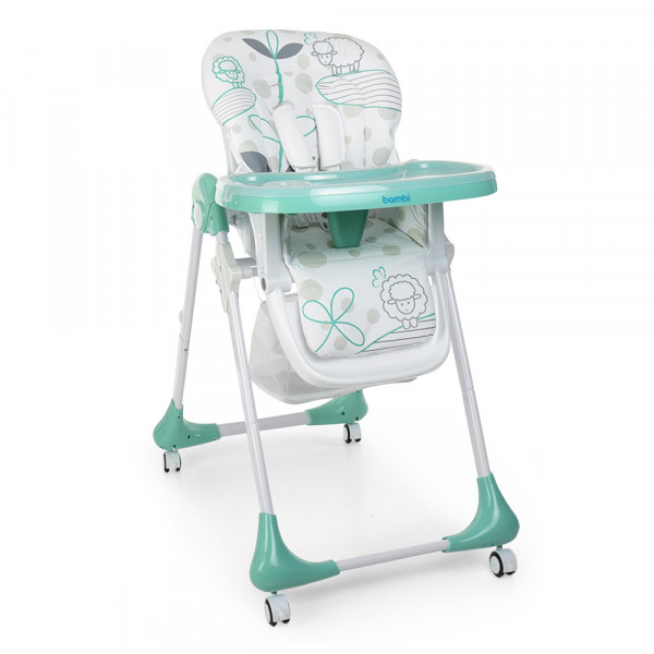 

Стульчик для кормления Bambi M 3233 (lamb mint)