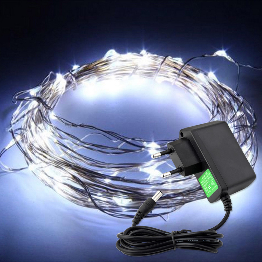 Светодиодная гирлянда Decorlamp нить 10м 100led 8 режимов свечения, от ...