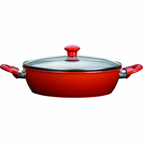 

Кастрюля низкая CasaSi FLAME D28 см