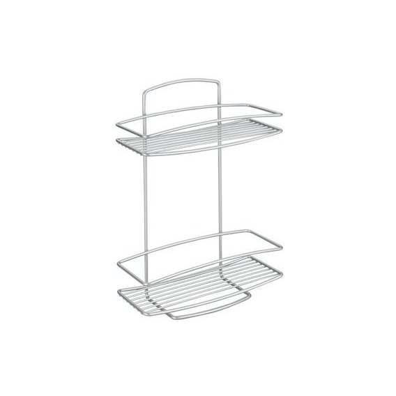 

Полка подвесная 2-х секционная ONDA Metaltex (460032)
