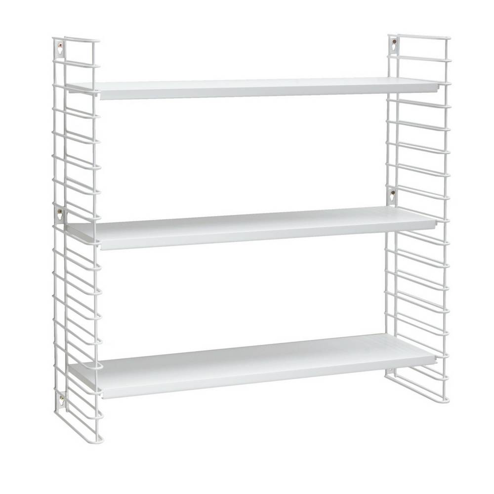

Полка подвесная 3-х уровневая 70*21*68см LIBRO Metaltex (377603white)
