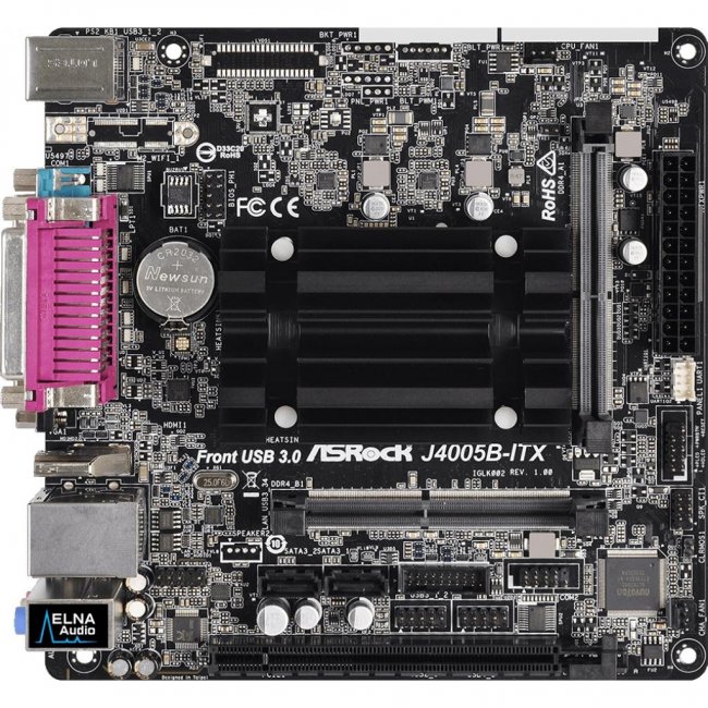 

Материнская плата ASRock J4005B-ITX