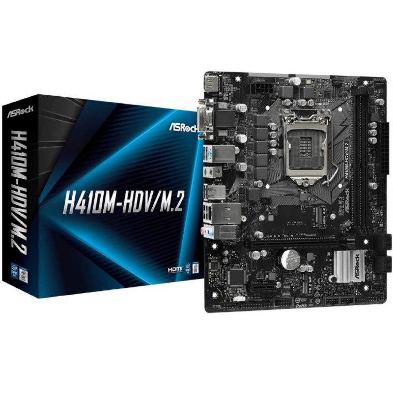 

Материнская плата ASRock H410M-HDV/M.2