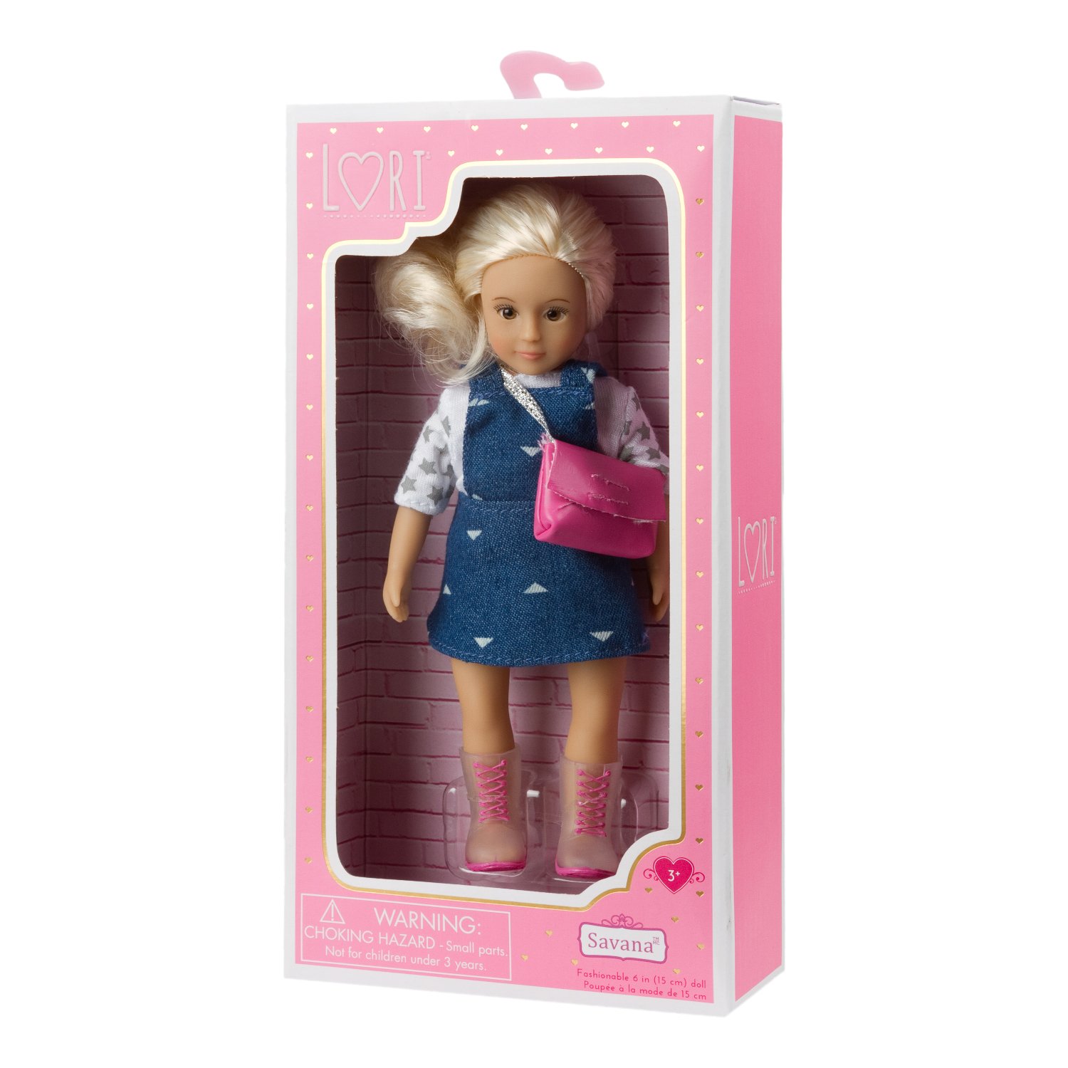 

Игрушечная виниловая кукла LORI 15 см Саванна (LO31107Z)