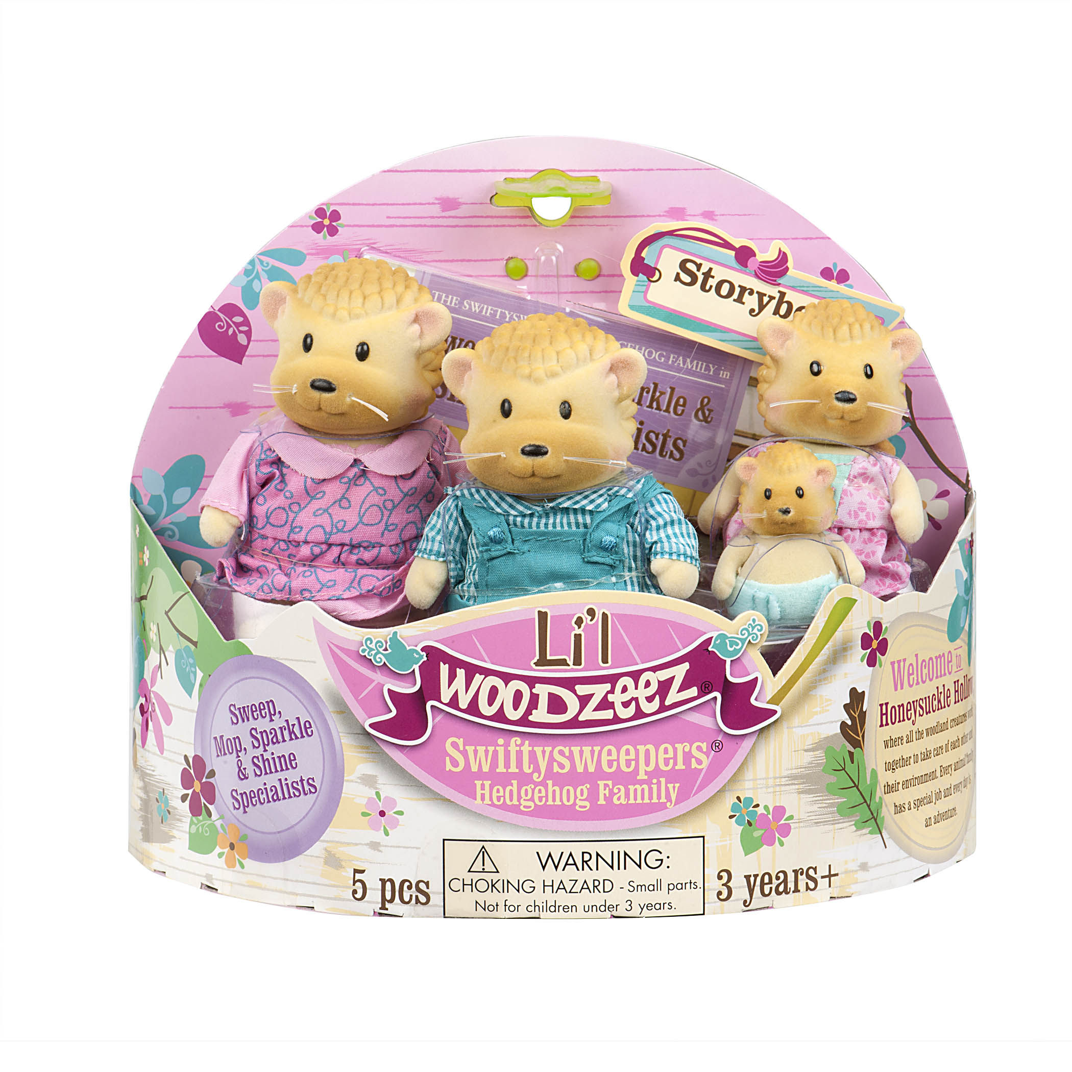 

Набор игровых фигурок Li`l Woodzeez Семья Ежиков (6002M)