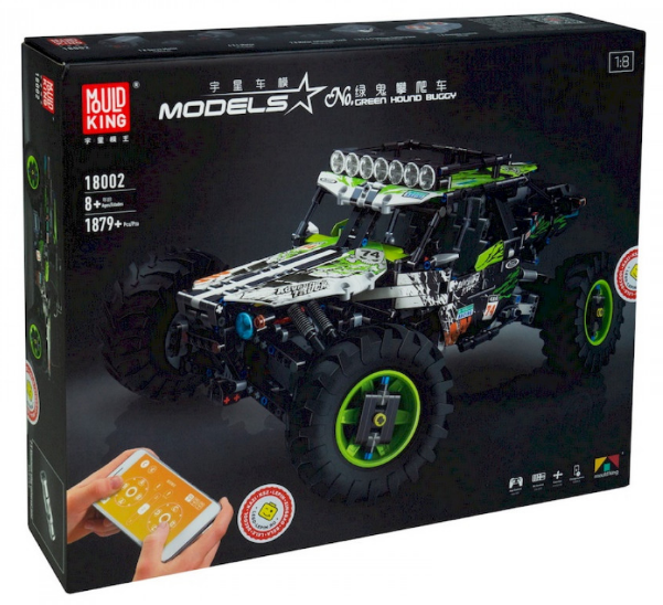 

Радиоуправляемый конструктор «Внедорожник» на 1879 деталей Technic MOULD KING
