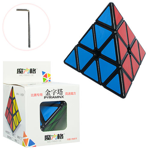

Головоломка пирамидка MOFANG GE Pyraminx black 394-12 Разноцветный