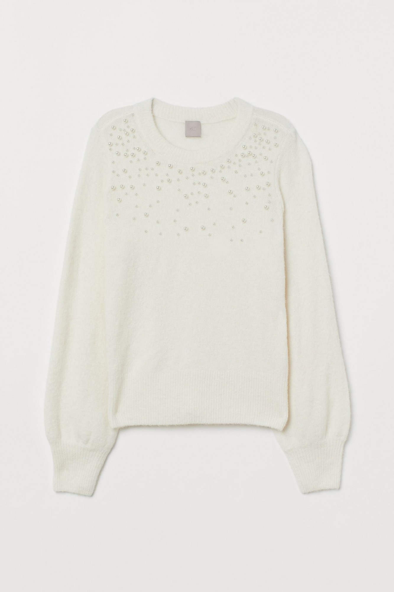 

Джемпер альпака шерсть бленд H&M XL белый 7964240wt