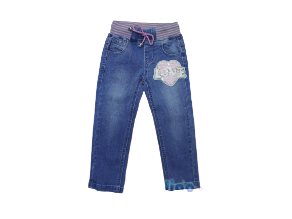 

Джинсы для девочки Yuke jeans I34358 рост 110