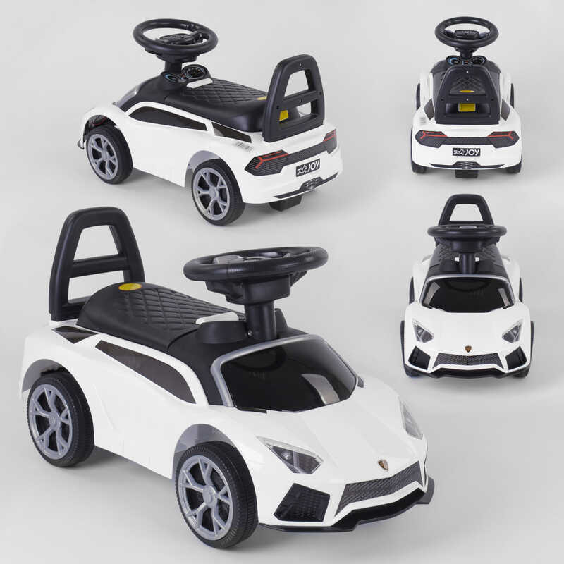 

Машина-толокар LB 309 JOY белый, русское озвучивание, музыкальный руль, багажник