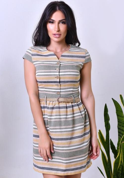 

Платье G&M k-68843  Размер цвет хаки, Платье G&M k-68843 44 Размер цвет хаки