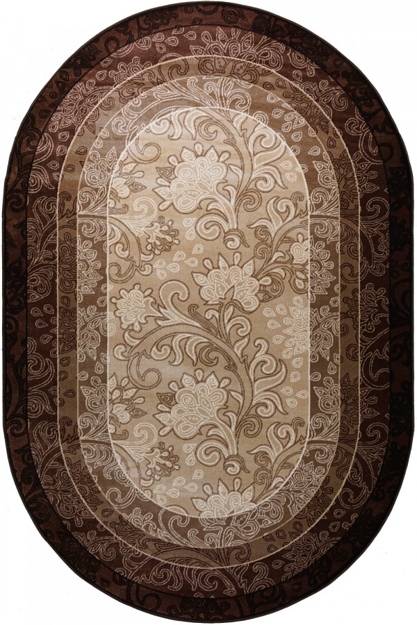 

Ковер Витебские Ковры Вивальди 2953/c3o/vd 3 х 5 м Коричневый_coffee/natural Овал