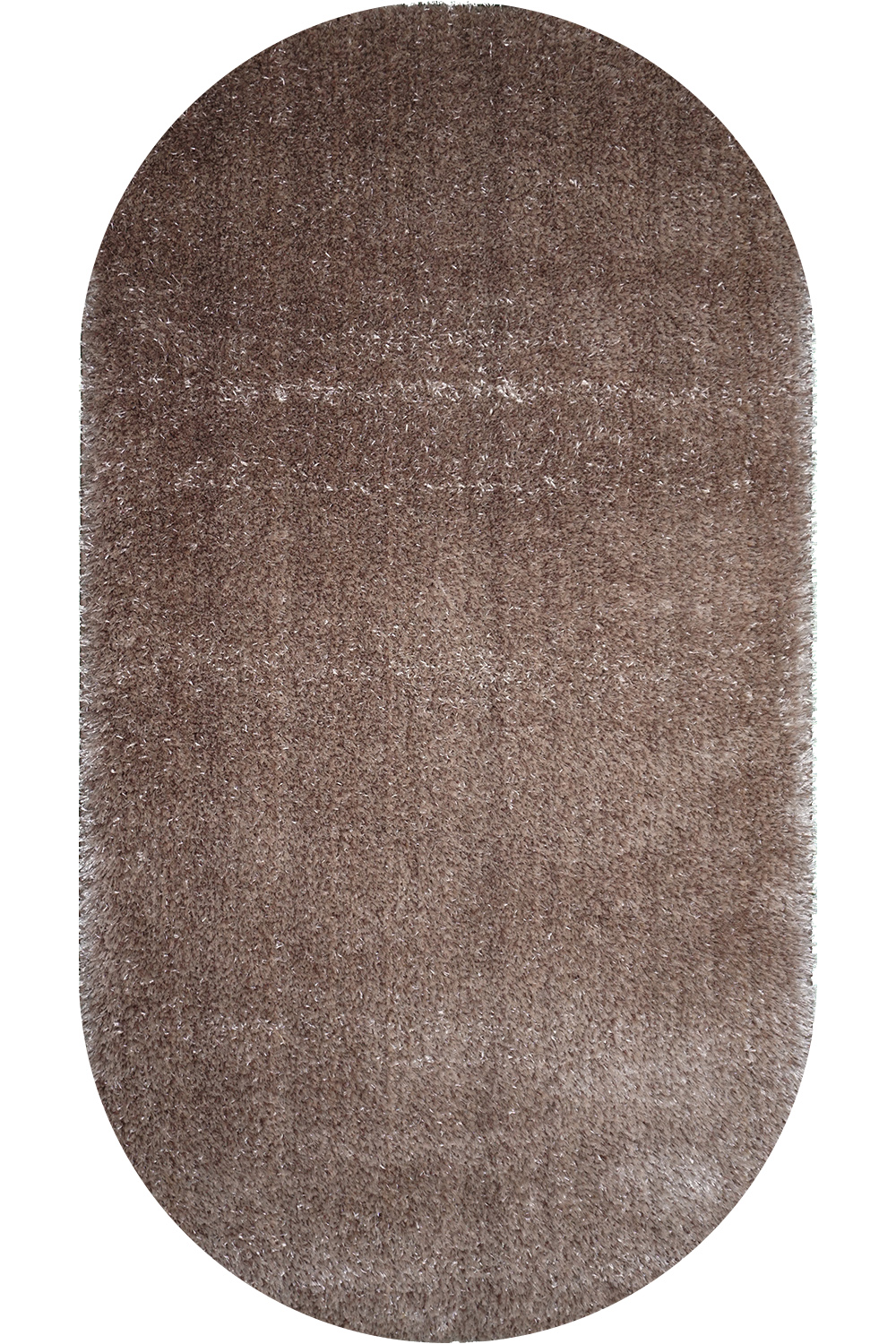 

Ковер Acvila Group Shiny 1039 2 1.6 х 2.3 м коричневый Овал
