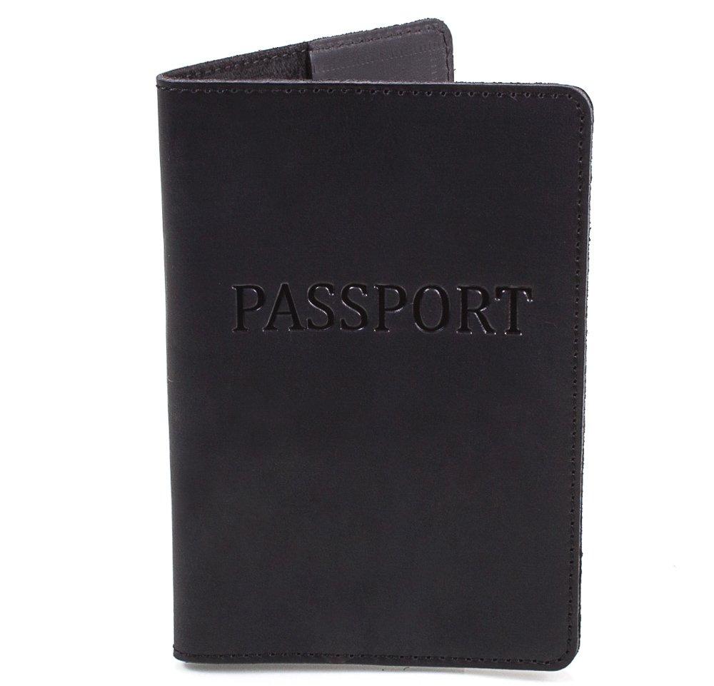 

Мужская кожаная обложка для паспорта (DNK-Pasport-Hcol-J) DNK Leather 9,5х13,5х0,7 см Черный 000140937